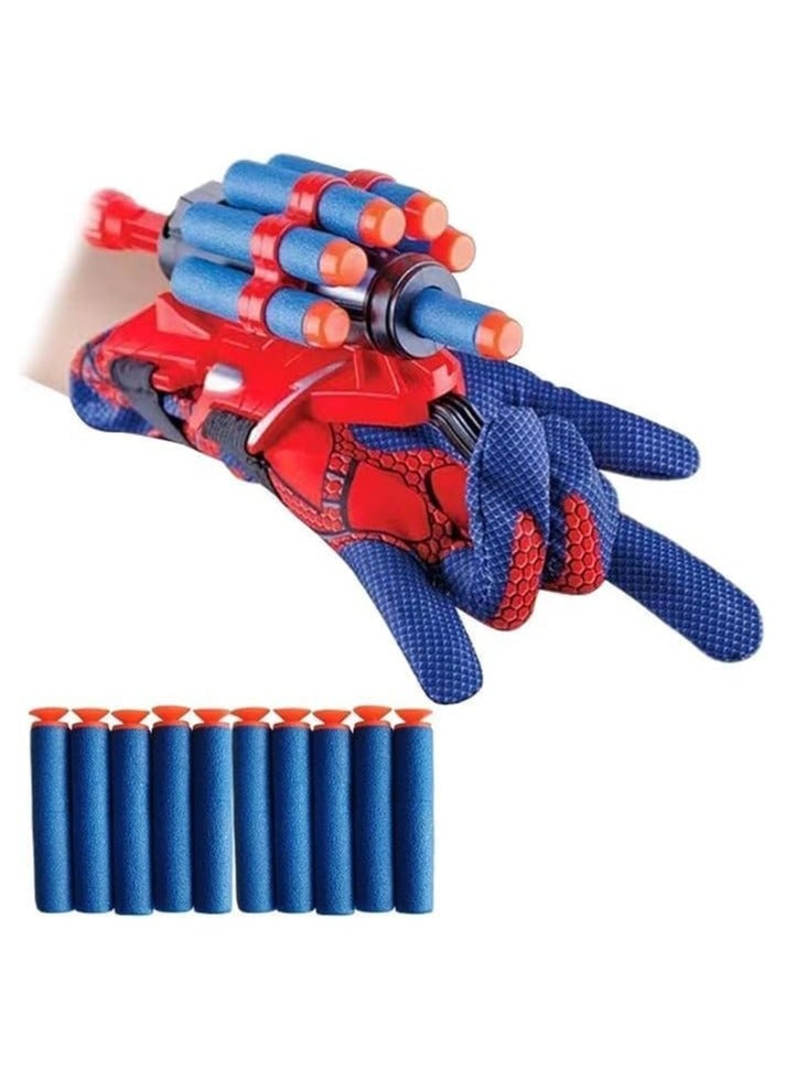 Hero Launcher Gloves Spider Gloves Toys Plastic Cosplay Gloves Launcher Wrist Toys Spider Web Shooting Toys Cosplay Toys - Image 1
