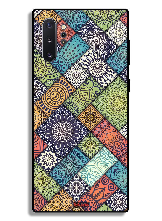 Tolwak Samsung Galaxy Note 10 Plus Protective Case Cover Mandala Pattern - Image 2
