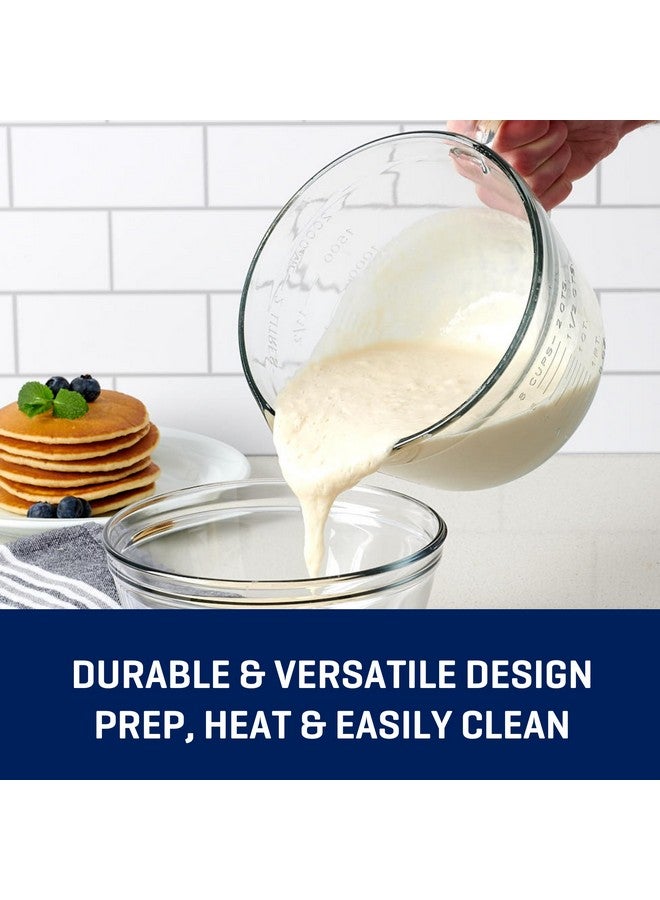 أنكور هوكينغ وعاء خلط أنكور هوكينج، وعاء خلط زجاجي سعة 2 كوارت - Image 3