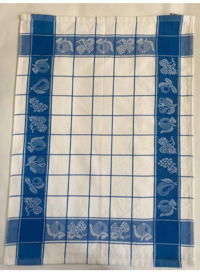 توالا منشفة المطبخ من قطعة واحدة 50*70 سم -ازرق - Image 2