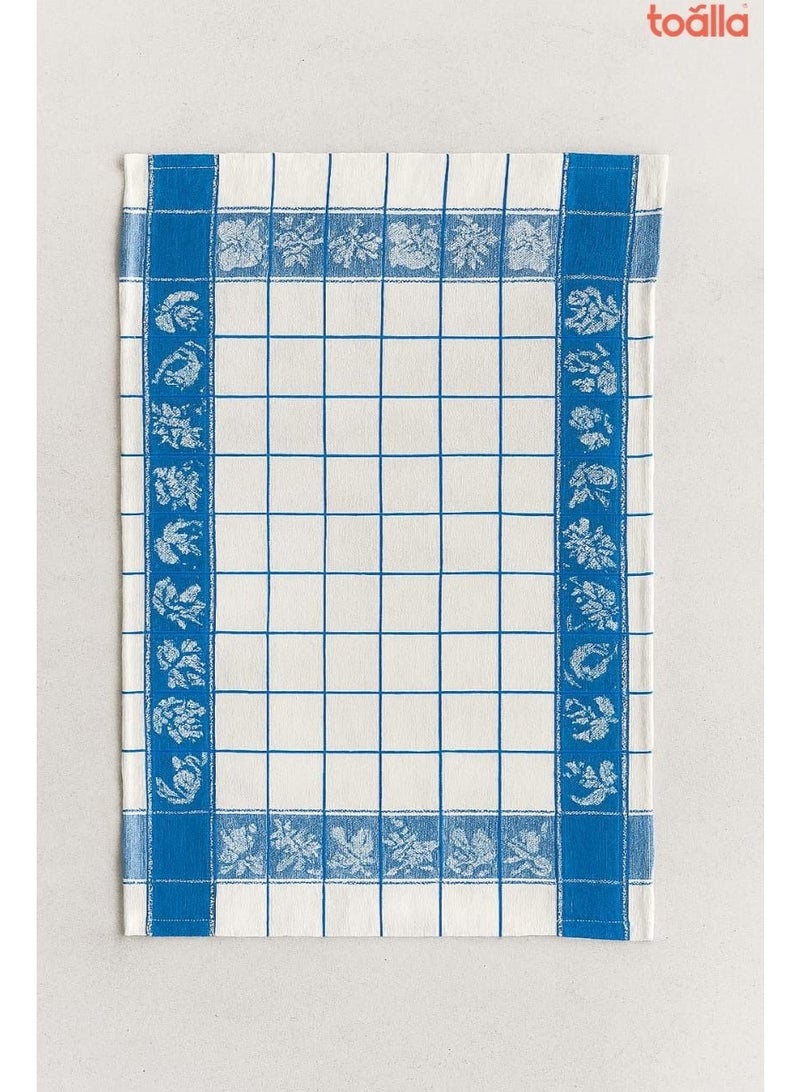 توالا منشفة المطبخ من قطعة واحدة 50*70 سم -ازرق - Image 5