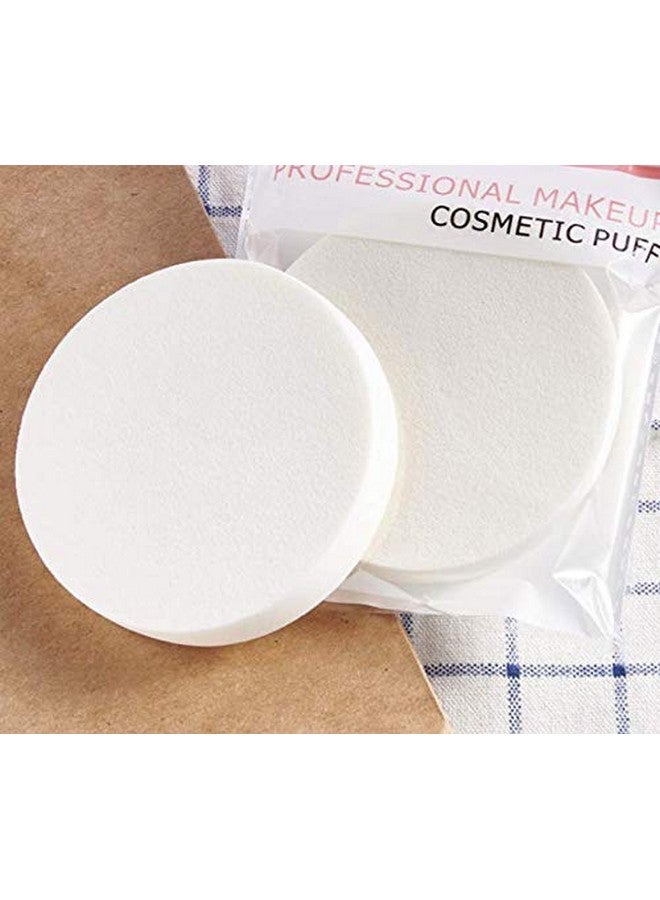 لاسوم 6 قطع من إسفنجة مكياج مستديرة للوجه وبودرة منتفخة لمكياج الأساس تستخدم للجاف والرطب بقطر 3.54 - Image 3