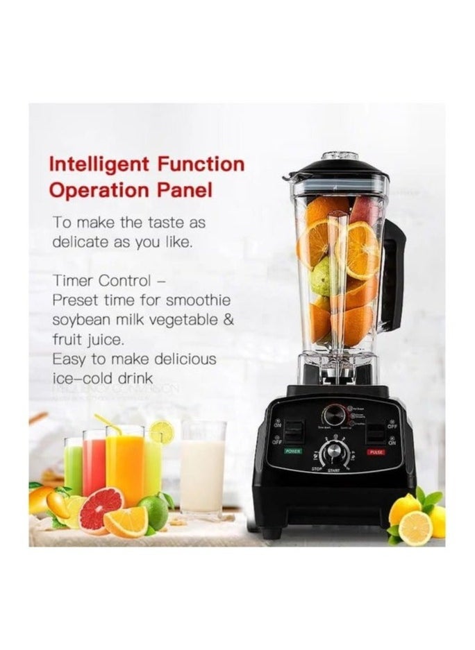 Denx Electric Blender With Inox Blades And Sharp Stainless Steel Blades Suitable For Mixing Fruits. Distinctive And Durable Design, Powerful Motor And High-Performance Blender - Image 5