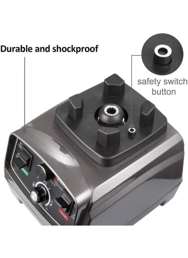 Denx Electric Blender With Inox Blades And Sharp Stainless Steel Blades Suitable For Mixing Fruits. Distinctive And Durable Design, Powerful Motor And High-Performance Blender - Image 4