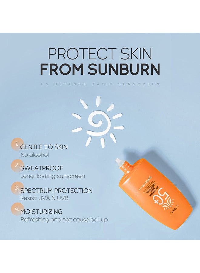 لايكو SPF50 + كريم تبييض واقية من الشمس المنعش - Image 4