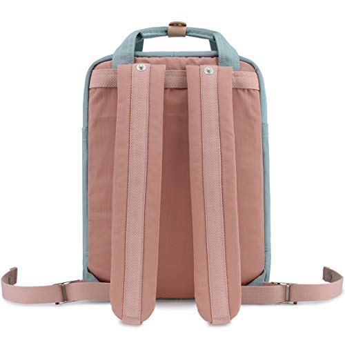 Himawari Backpack/Travel Backpack for Women 14.9" College Vintage Waterproof Bag ， Work Backpack for 14inch Laptop(-HIM-01#pink&blue) - Image 4