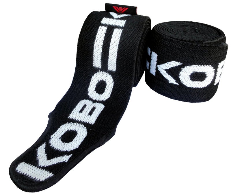 Kobo WTA-10 Power Cotton Gym Support (Black) - Image 2