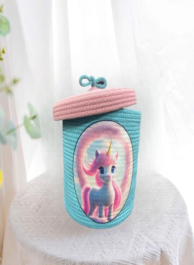 HOME FIESTA THE FIRST HOME DECOR Storage Box for Kids - Small Bins for Shelves, Organizing Baby and Dog Toys - Baskets for Toy Organization - (LIL9) - Image 5