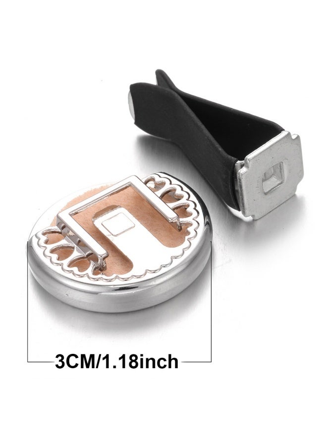 3 PCS Essential Oil Car Diffuser Vent Clip, Car Aromatherapy Diffuser Locket Air Freshener with 30 Refill Pads - Image 4