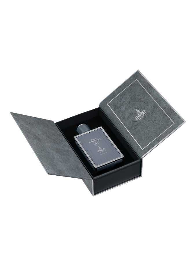 Risala عطر رساله النخبة حكمة الحياة للرجال 100 مل، عطر للرجال، عطر فاخر يدوم طويلاً، رائحة خشبية عطرية مع جريب فروت، ماندرين أخضر، وفيتيفر - Image 2