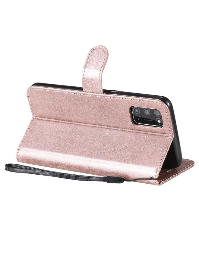 S-TOP Case For Oppo A52 / A72 / A92 Solid Color Horizontal Flip Protective Leather Case with Holder & Card Slots & Wallet & Photo Frame & Lanyard - Image 5