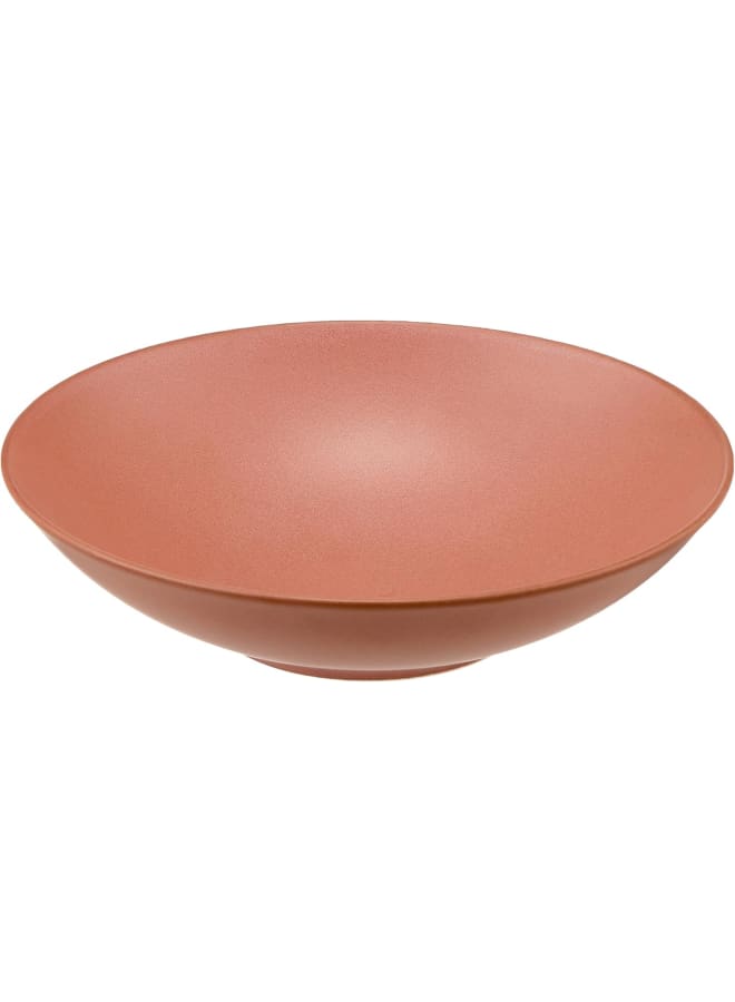 Zinnia By Fathy Mahmoud Porcelain Mahogany Red Digcolor Mix Coup Dinnerware Set 30 Pieces - Image 2