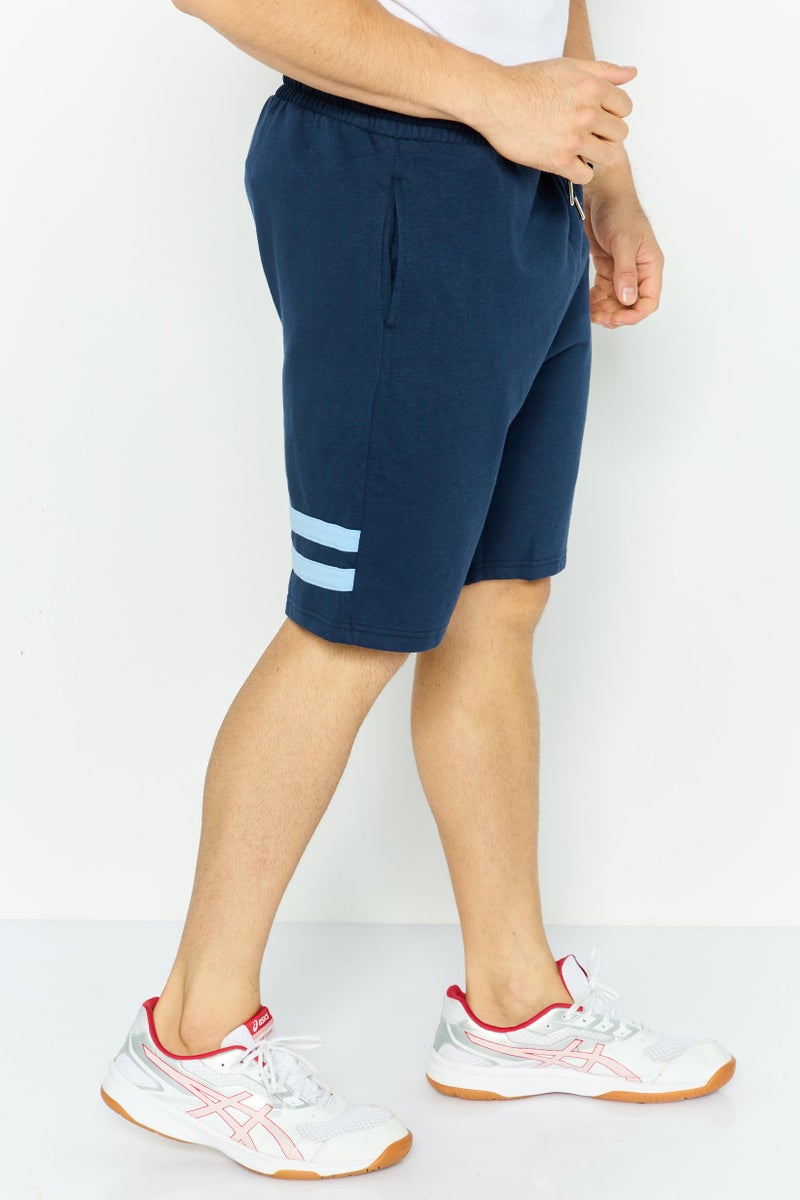 Ellesse Men Sportwear Fit Brand Logo Training Shorts, Navy - Image 2