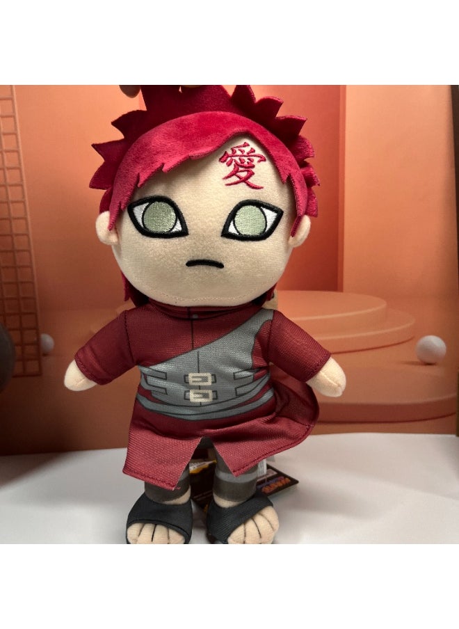 Soft Gaara Plush Doll Naruto Shippuden Cuddly Anime Toy  - Image 1