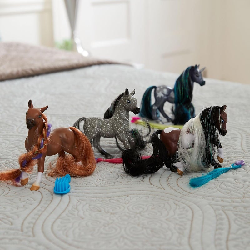Breyer Horses Mane Beauty Lil Beauties  Dusty  Horse  Brushable Mane and Tail  425 L x 325 H  Model BMB10378 - Image 5