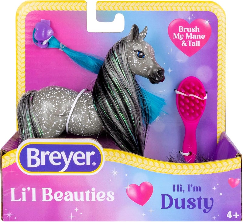 Breyer Horses Mane Beauty Lil Beauties  Dusty  Horse  Brushable Mane and Tail  425 L x 325 H  Model BMB10378 - Image 3