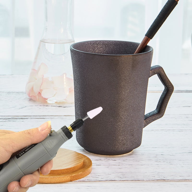 أداة دوارة لاسلكية 3.7 فولط بقدرة بطارية ليثيوم أيون 5 سرعات متغيرة شحن USB متعددة الاستخدامات لأعمال الحرف اليدوية الخفيفة، والتلميع، والشمع، والتحفر، والنقش - لون أخضر - Image 5