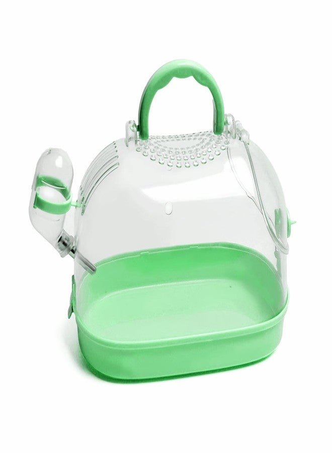 Yamibobo Portable Guinea Pig Carrier Travel Small Animal Carrier Breathable Travel Hamster Cage with Water Feeder - Image 2