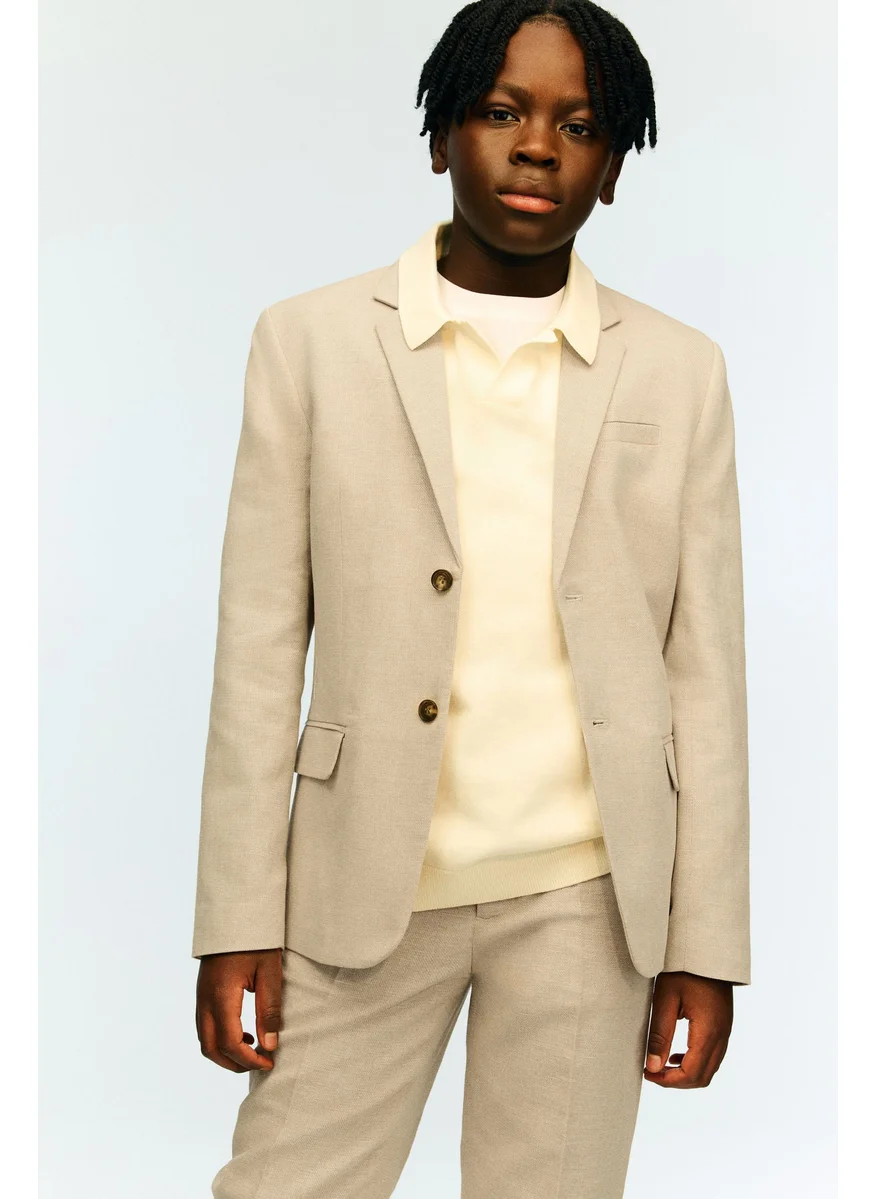 اتش اند ام Linen-Blend Jacket