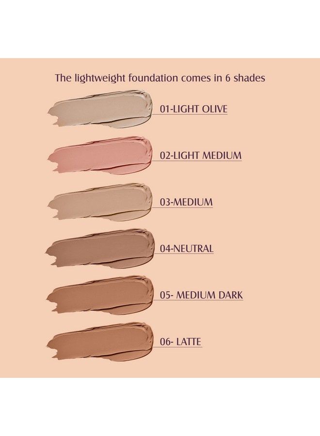 Glam 21 فونداسيون أنبوب قابل للمزج من غلام21؛ يخفي عيوب البشرة والبقع الداكنة والخطوط الدقيقة؛ خفيف الوزن؛ مناسب للجميع؛ 6 درجات تناسب ألوان البشرة الهندية؛ 50 غرام - Image 5