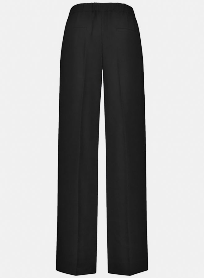 GERRY WEBER Elegant Pull-On Trousers With A Wide Leg  - Image 5