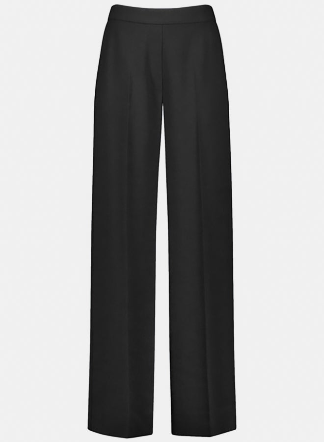 GERRY WEBER Elegant Pull-On Trousers With A Wide Leg  - Image 4
