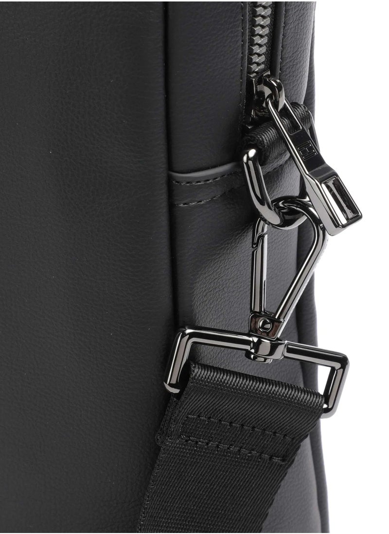 Tommy Hilfiger Plus - Tommy Hilfiger Black Laptop Men Bag - Image 1