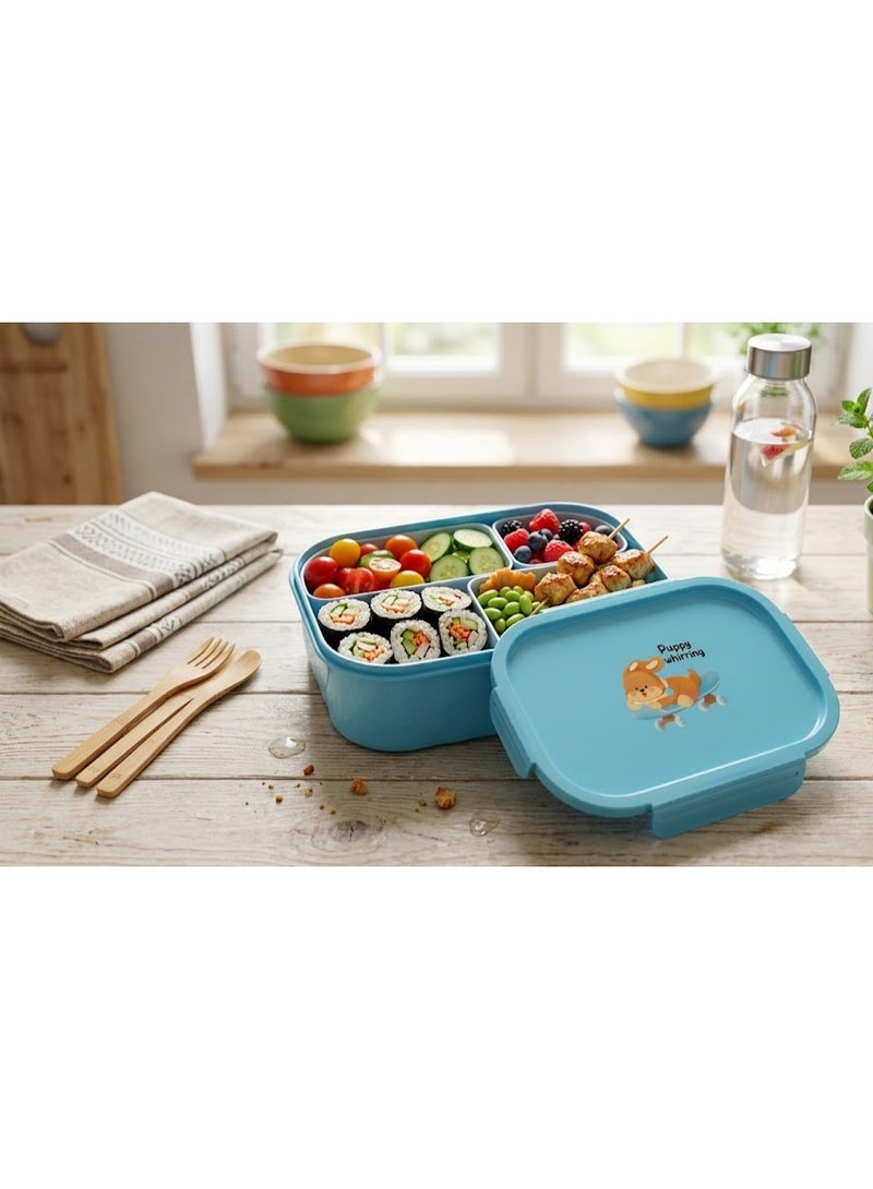 AREEN Lunch Box Perfectly Sized for Meals, Leak-Proof, Dishwasher Safe, and BPA-Free - Image 1