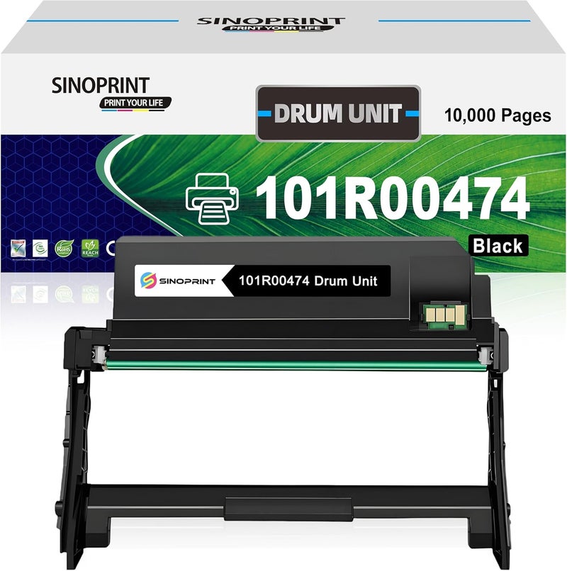SINOPRINT Compatible 101R00474 Drum Unit Replacement for Xerox 3215/3225/3260 Drum Cartridge for Phaser 3260DNI 3260DI WorkCentre 3215NI 3225DNI Drum-1PCS - Image 1