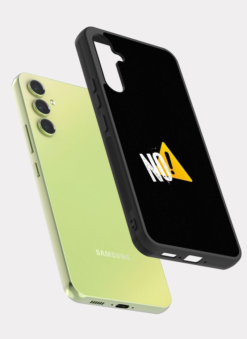 PXLAAT Samsung Galaxy A34 case cover Warning sign - Image 2