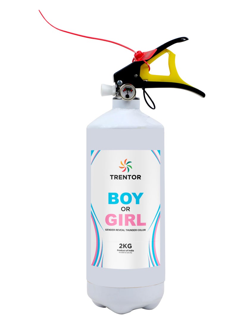 ترينتور حفل الكشف عن جنس المولود - فتاة - وزن 2 كجم - Image 1