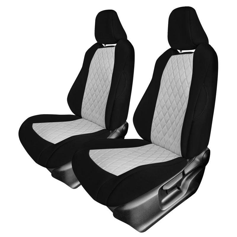 FH Group CustomFit Car Seat Covers Specifically Made for 20202024 Toyota Corolla Rear Set Gray Ultraflex Neoprene Waterproof Automotive Seat Covers Toyota Accessories