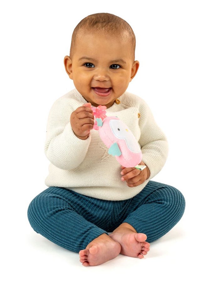 ingenuity Bpa-Free Silicone Cozy Coo Pacifier, 0 - 36 Months - Nally - Image 2