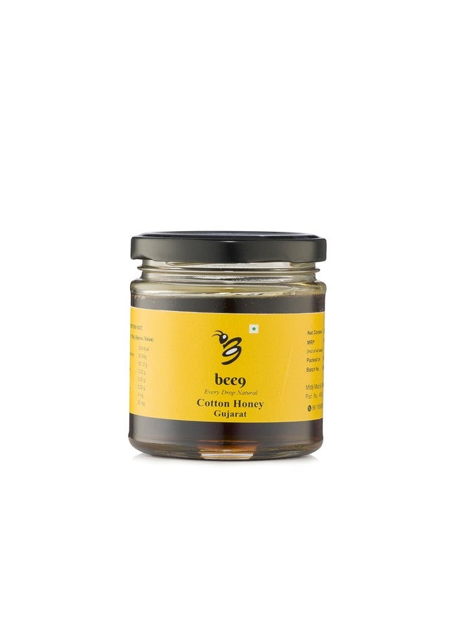 Bee9 Cotton Honey (Gujarat) (250G) | Sahad | Raw And Unprocessed | Rich In Vitamins And Minerals | No Added Sugar & Adulteration | Useful For Immune Support For Adults & Kids - Image 1