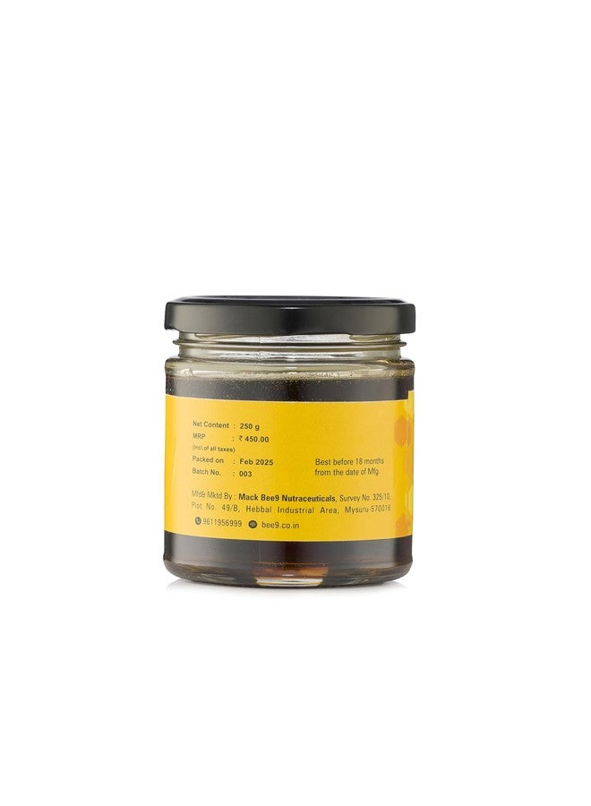 Bee9 Cotton Honey (Gujarat) (250G) | Sahad | Raw And Unprocessed | Rich In Vitamins And Minerals | No Added Sugar & Adulteration | Useful For Immune Support For Adults & Kids - Image 3