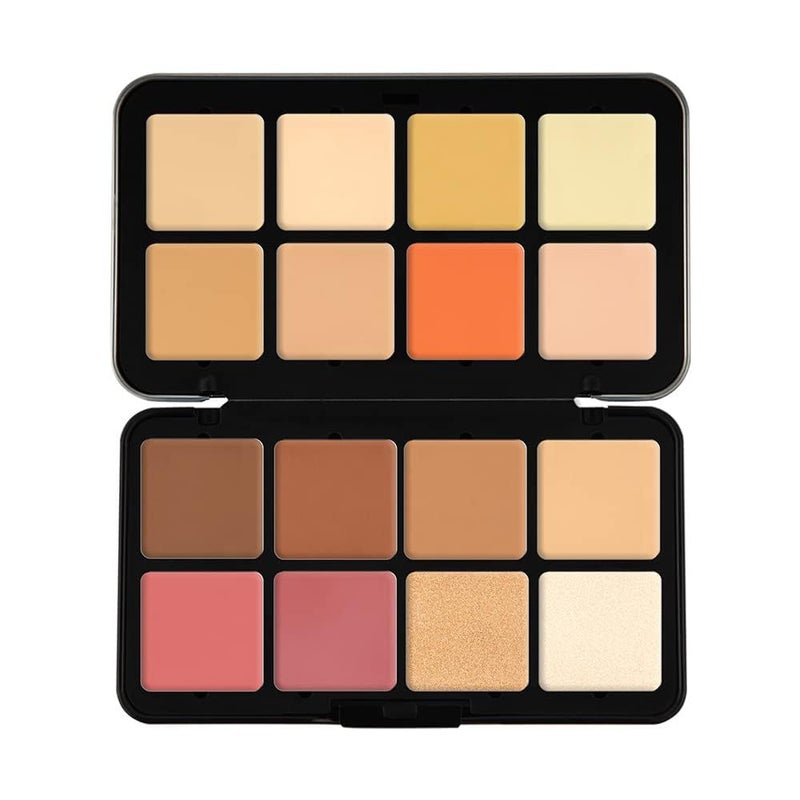 My Colors 16 Color Camouflage HD Palette Concealer Color Corrector Palette Multipurpose Creamy Light weight EasyToBlend For Long Lasting Natural Finish Perfect Look 25g x 16