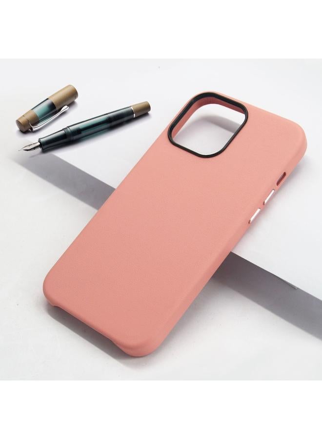 S-TOP Case For iPhone 13 Pro Lamb Grain PU Back Cover Phone Case - Image 2