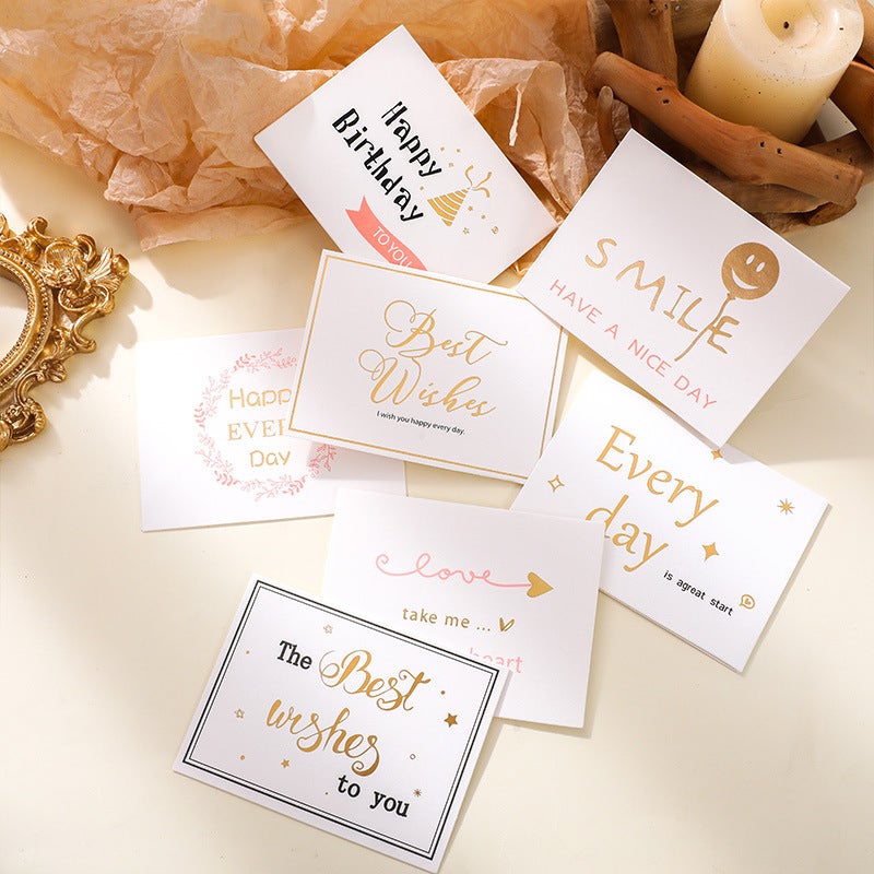 Teacher'S Day Thanksgiving Graduation Ceremony Holiday Birthday Thank You Card With Envelope Business Blessing Flower Card - Image 2