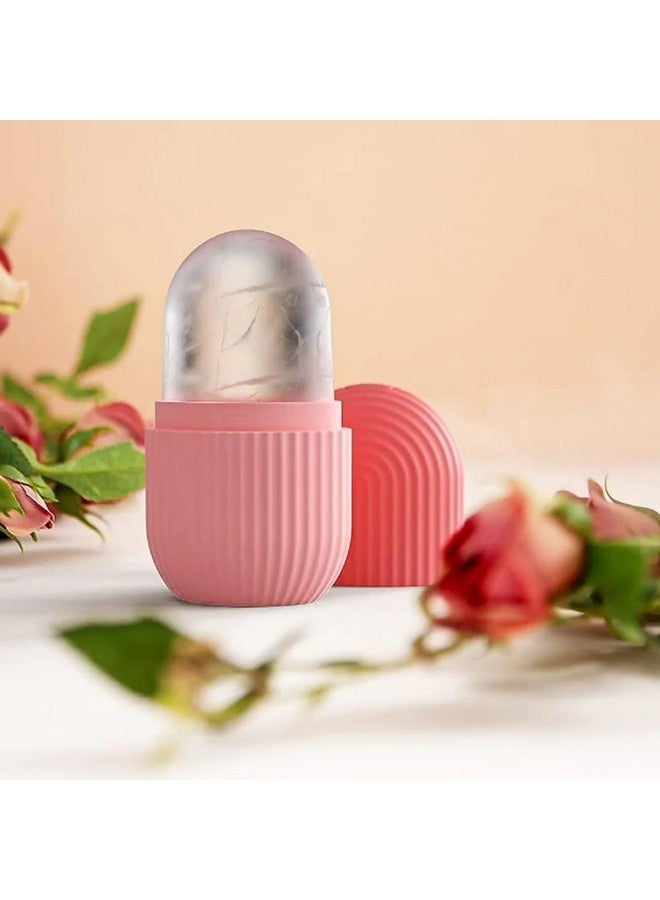 Glamyou Ice Face Roller Silicone Facial Cube for Eyes Neck Massage Remove Dark Circle Pore Shrink Face Beauty Skin Care Ice 100ml - Image 2