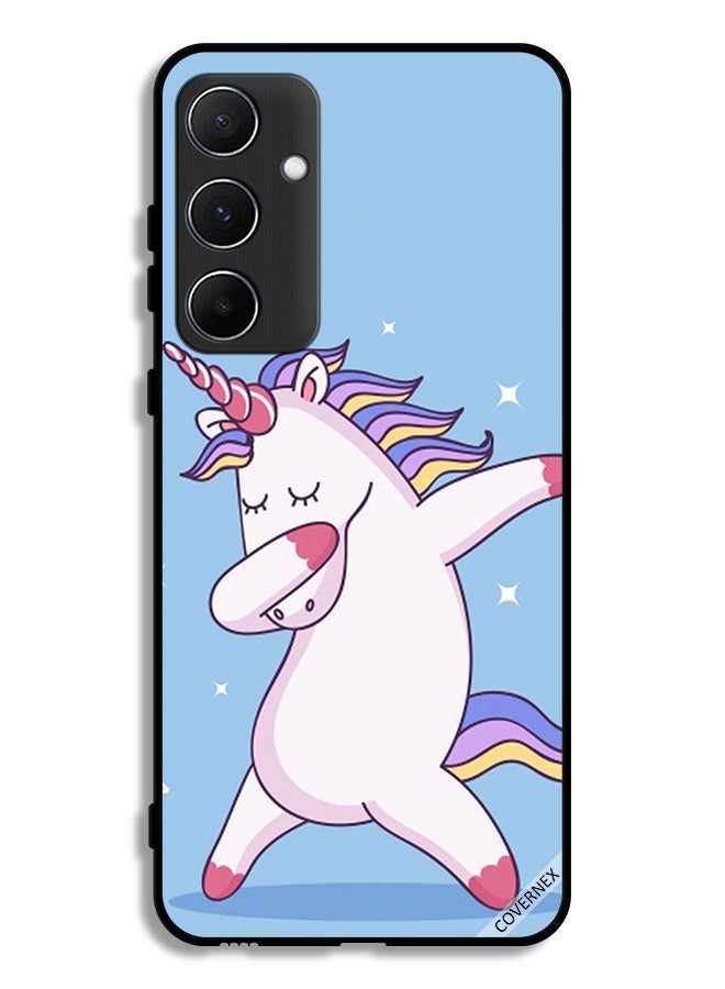 Covernex Samsung Galaxy A55 5G Protective Case Cover Unicorn Dab - Image 1