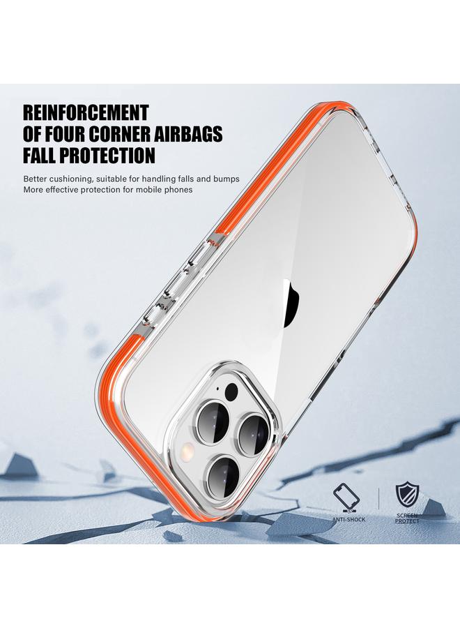 اس-توب جراب لهاتف iPhone 14 Pro مصنوع من مادة TPE Airbag TPU+ PC مع تغطية كاملة - Image 4