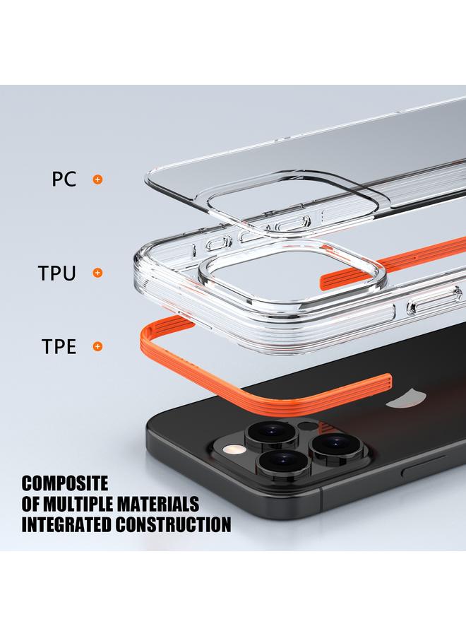 اس-توب جراب لهاتف iPhone 14 Pro مصنوع من مادة TPE Airbag TPU+ PC مع تغطية كاملة - Image 5