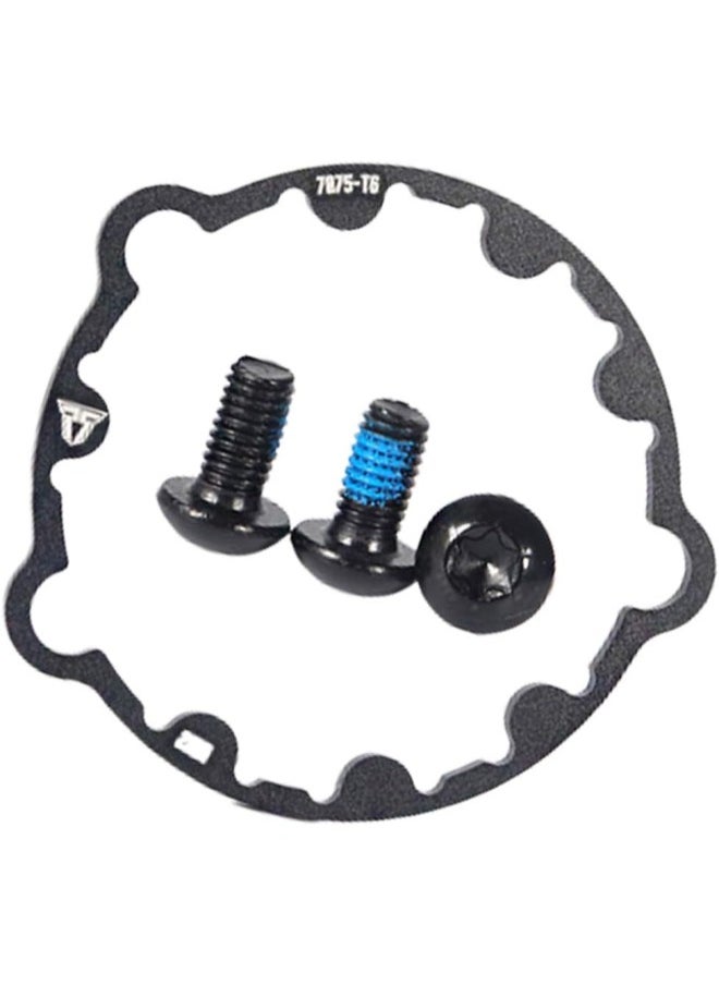 silvercnc Ultralight Bike Chainring Flat Washer Chain Line Offset Sprocket Modified Spacer 