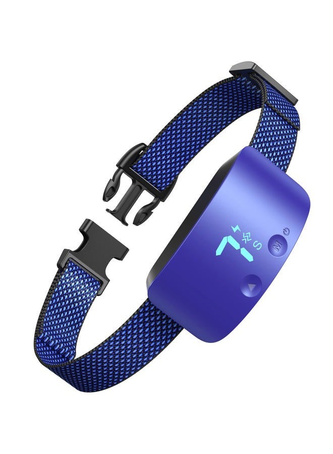 NBJU Bark Collar for Dogs,Rechargeable Anti Barking Training Collar with 7 Adjustable Sensitivity and Intensity Beep Vibration for Small Medium Large Dogs(Dark Blue - Image 1