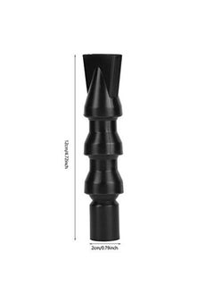 TOPINCN Aquarium Duck Flat Nozzle Flexible 360°Rotatable Duckbill Water Outlet Plastic Aquarium Water Outlet Duckbill Nozzle Pipe End Outflow Pump End Plumbing Fitting(20mm-Flat Duckbill)  - Image 2