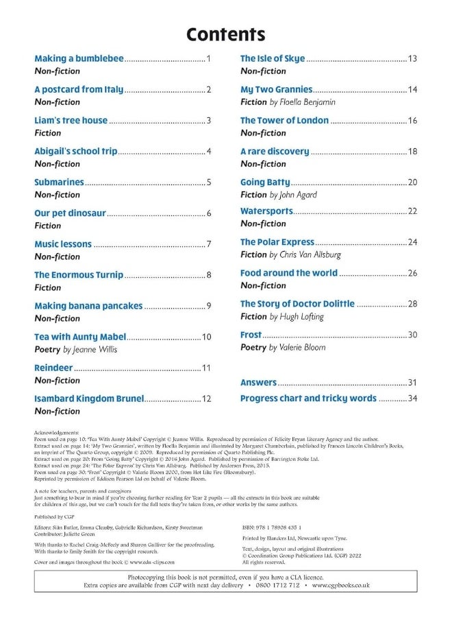 null - New KS1 English Targeted Question Book: Year 2 Reading Comprehension - Book 2 (with Answers) - Image 1