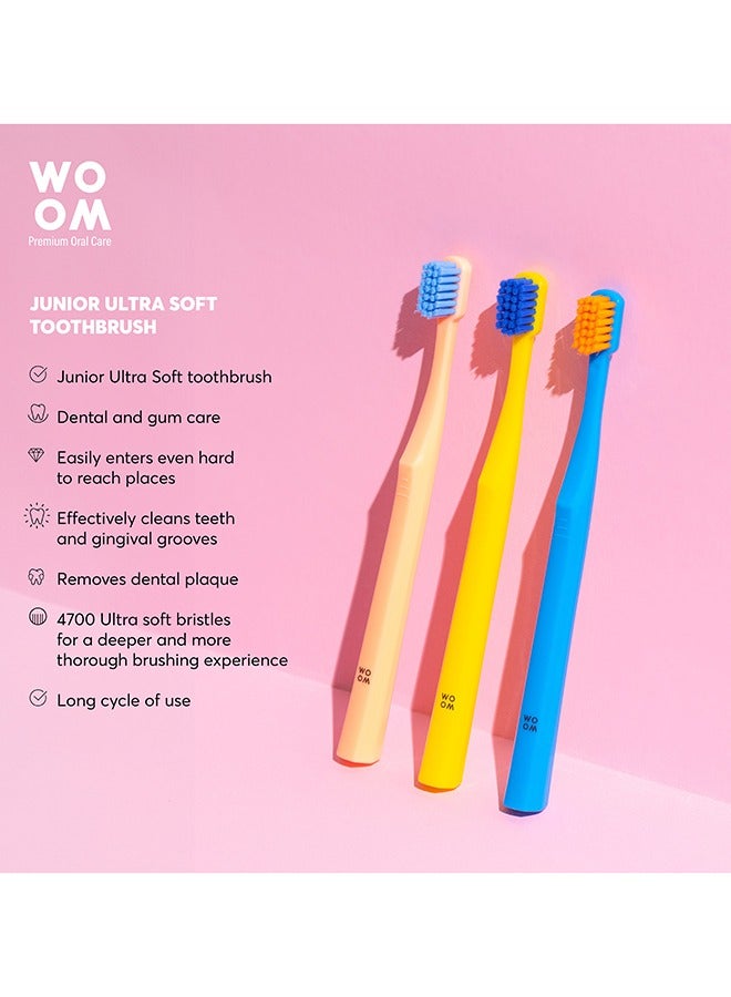 Woom Toothbrush Kids Junior 4700 Ultra Soft - Image 3