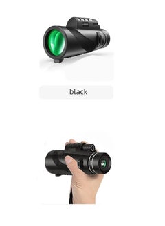 Generic Portable Zoom HD 5000M Telescope Folding Long Distance Mini Powerful Telescope For Hunting Sports Outdoor Camping Travel Black  - Image 4