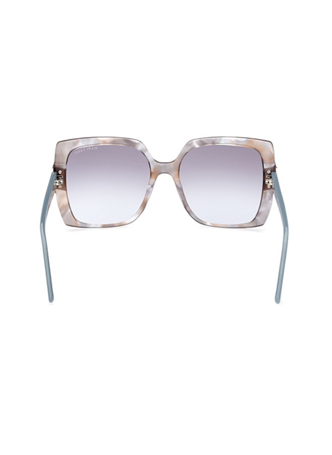 GUESS BY MARCIANO Square Sunglasses For Women - Shiny Rose Gold  - Image 5