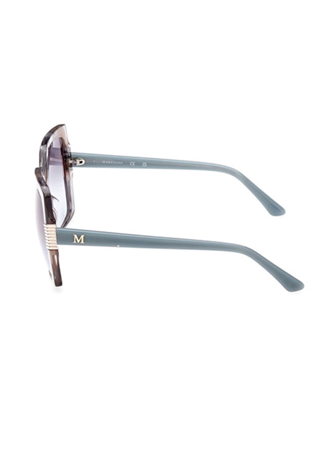 GUESS BY MARCIANO Square Sunglasses For Women - Shiny Rose Gold  - Image 2